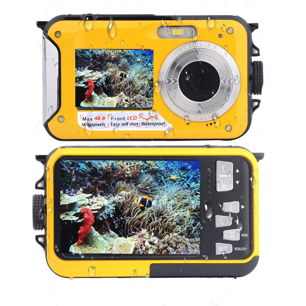 24MP Waterproof Digital Underwater Camera