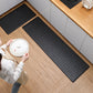 Kitchen Mat Waterproof Floor Mat for Standing Areas-Black