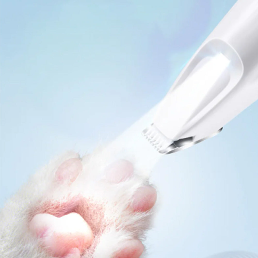 Pet Micro Precision Trimmer Pet Hair Clippers Waterproof Rechargeable Pet Shaver with LED Light