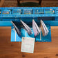 Mini Book Advent Calendar with 25 Book Ornaments for Christmas Countdown Holiday Decorations