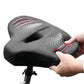 Comfortable Bike Saddle with Shock Absorption and Universal Adapter for Various Bikes