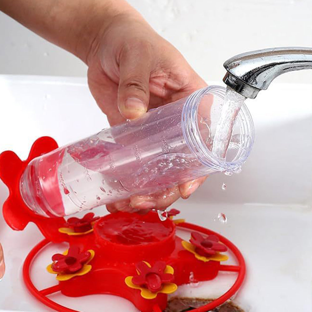 Plastic Hummingbird Feeder for Hanging Outdoors