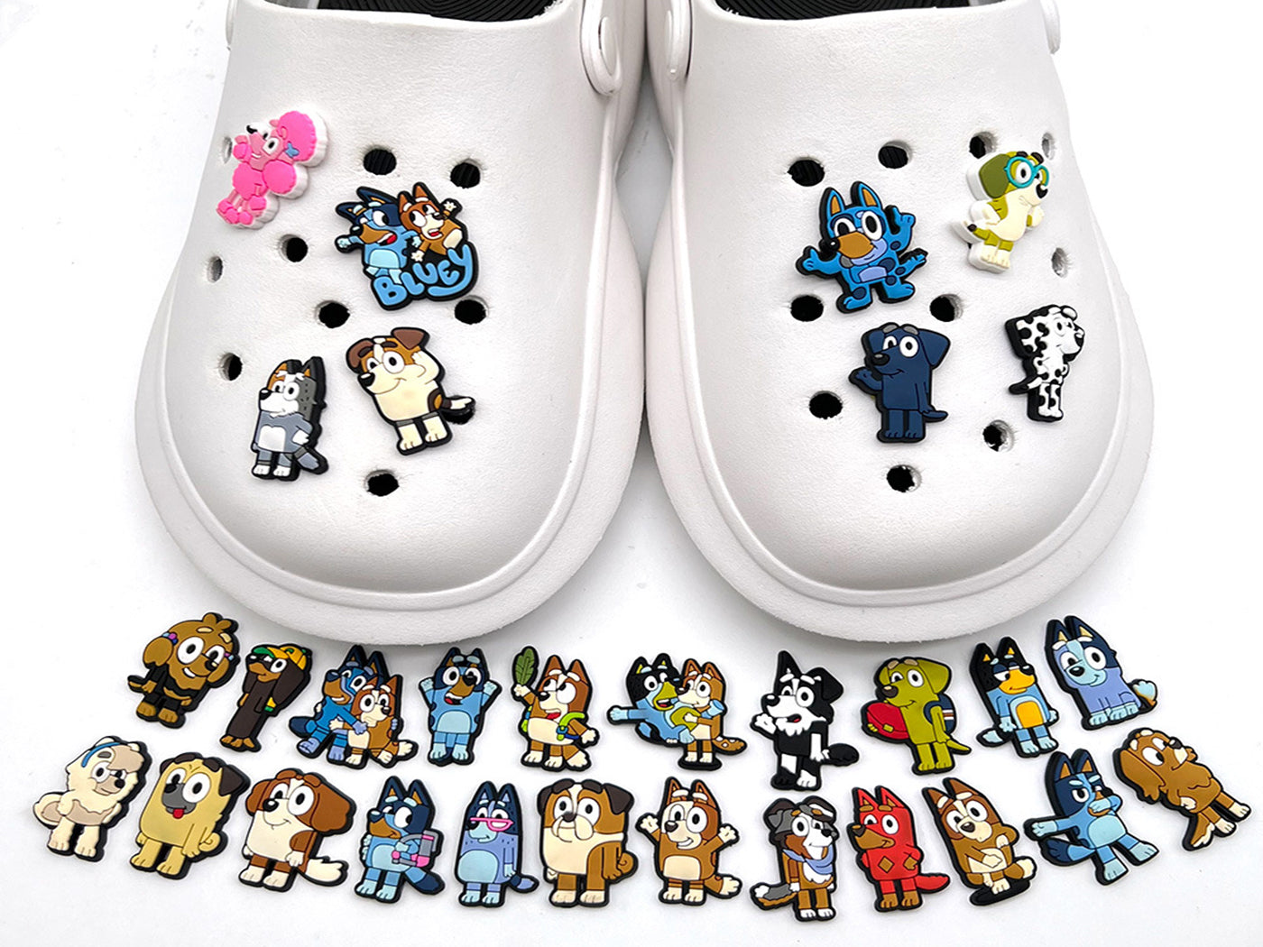 Bluey's Family Inspired DIY Shoe Charms