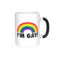 350ml Gay Heat Colour Change Coffee Cup