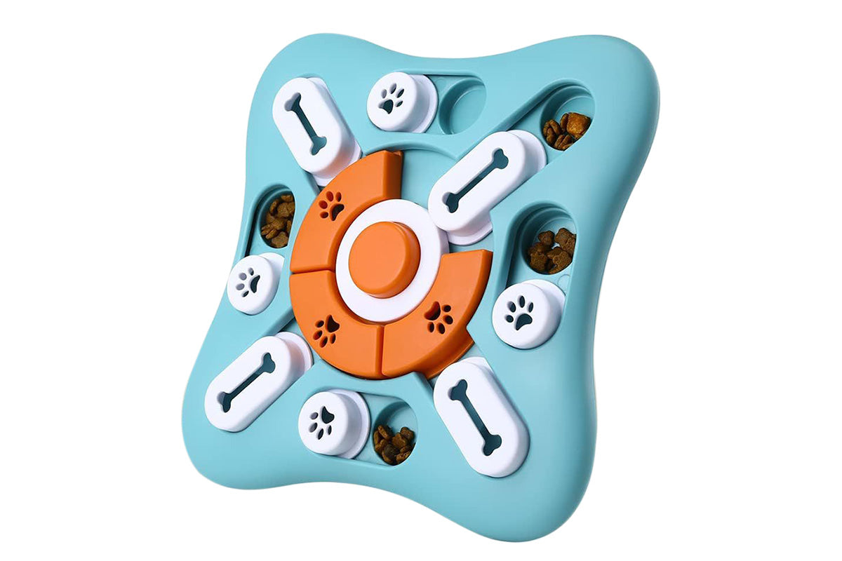Interactive Dog Treat Puzzle Toy Slow Feeder