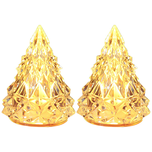 2Pcs Battery Powered Mini Iceberg Bedside Lamp