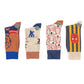 4 Pairs Women Novelty Crew Socks