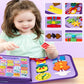 Montessori Busy Board Backpack Sensory Learning Portable Educational Activity Toy for Kids