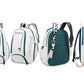 Sports Tennis Backpack PU Water-Resistant Badminton Racket Bag with Separate Shoe Compartment Rucksack for Gym Outdoor