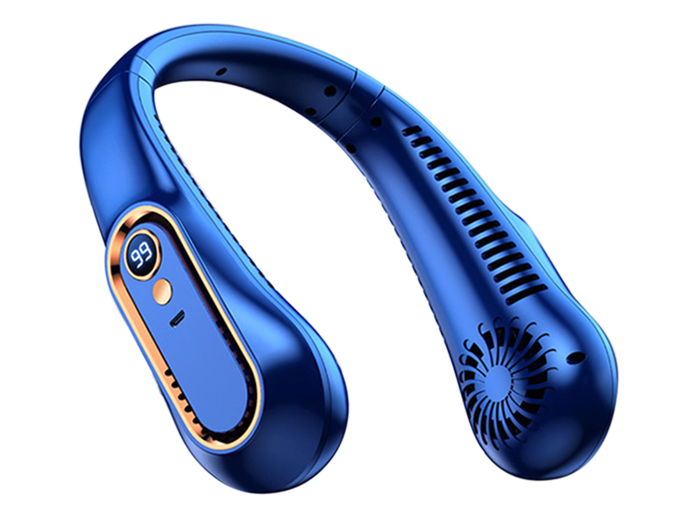 Up Down Airflow Neck Fan USB Neck Air Conditioner Personal Fan