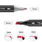 30/60/80-Colours Art Markers Pens Dual Tips Markers Set with Base