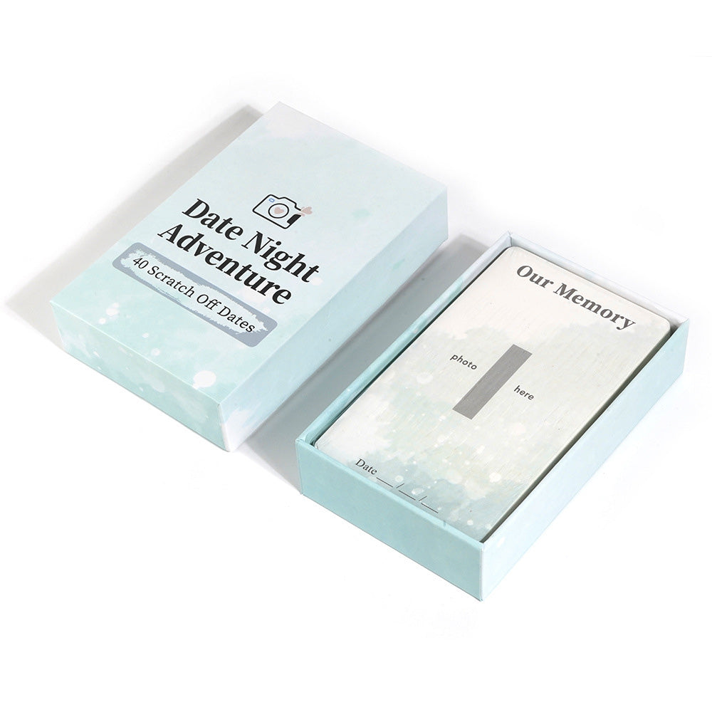 40 Ideas Card Games Date Night Adventure Scratch Off Card Board Game For Couples