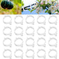 100Pcs Plant Support Clips Reusable Garden Clips Secured Plastic Plant Clips