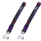 Adjustable Dog Collar with Bone Pendant Nylon Puppy Collar for Small Dogs