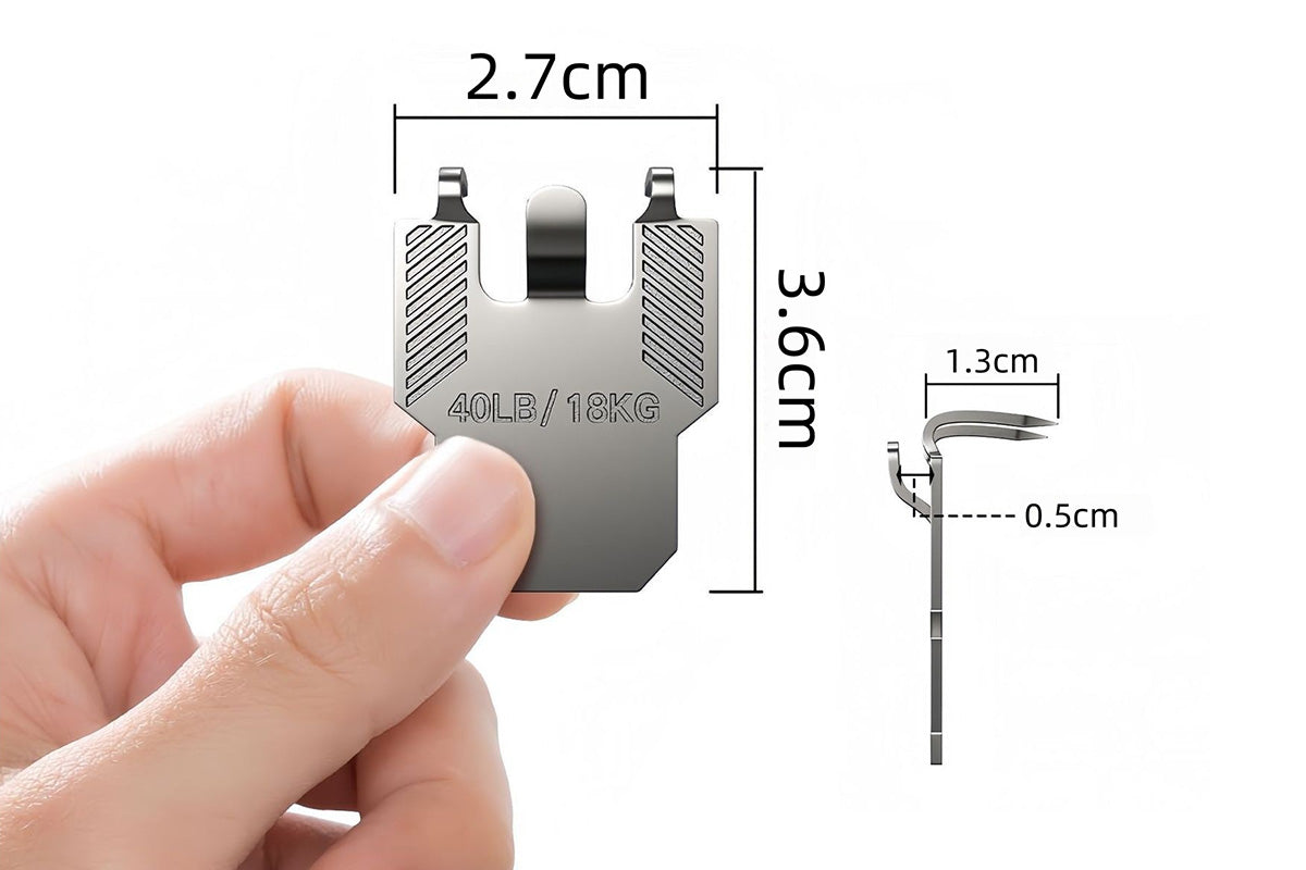 20PCS Claw Drywall Picture Hangers Wall Hooks For Hanging Picture Mirror Photo Kit