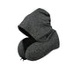 Hooded U Shaped Removable Travel Neck Pillow