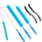 5 Pack Dryer Vent Cleaner Kit Lint Remover Drain Snake Cleaning Brushes