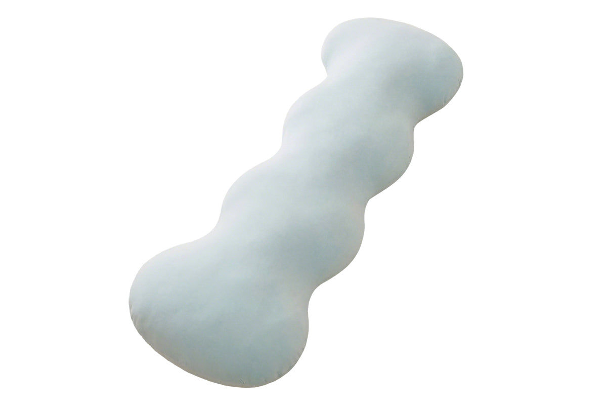 Ergonomic Wave Long Body Pillow for Side Sleepers Leg Support Sleeping Pillow