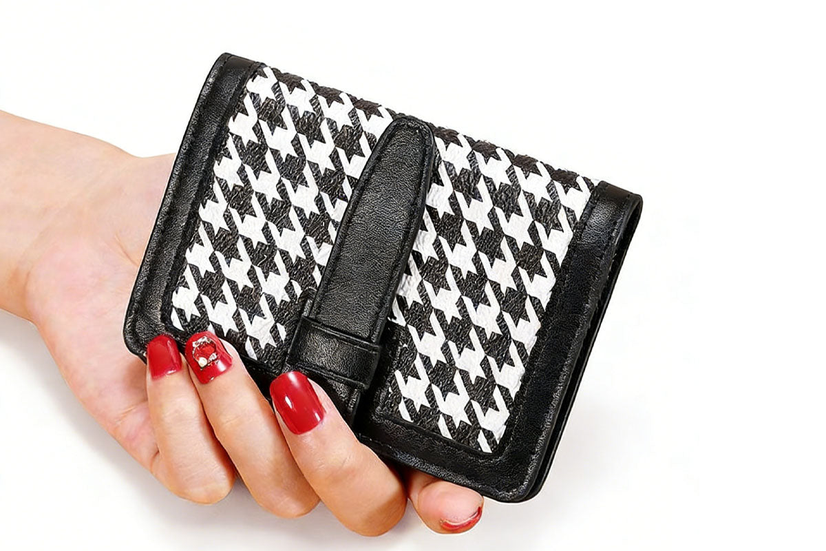30-Slots Credit Card Holder with 2 ID Windows