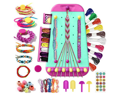 Kids DIY Friendship Bracelet Making kit Arts and Crafts