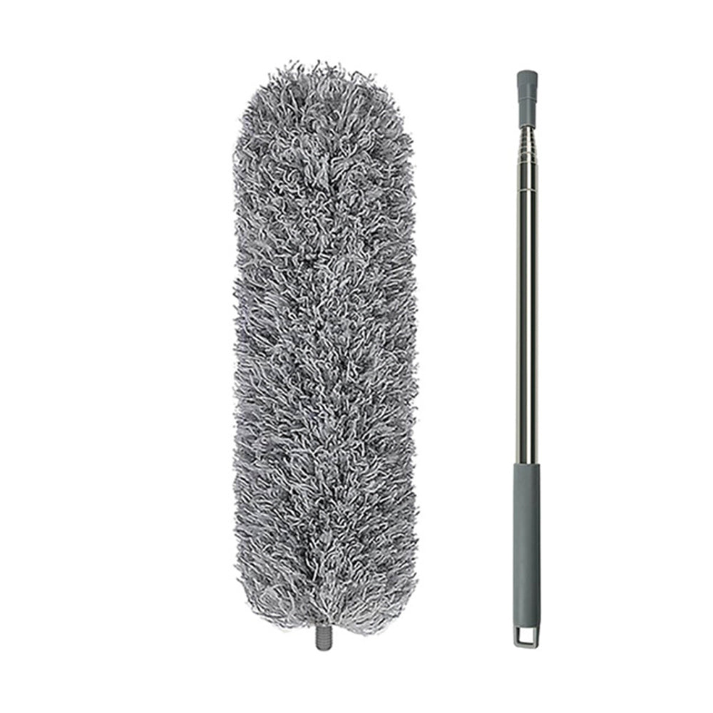Telescopic Microfiber Ceiling Fan Duster with Bendable Head 250cm Extendable Handle