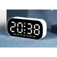 Electric Digital Alarm Clock LED Display Battery Backup Snooze Dual Alarm Clock