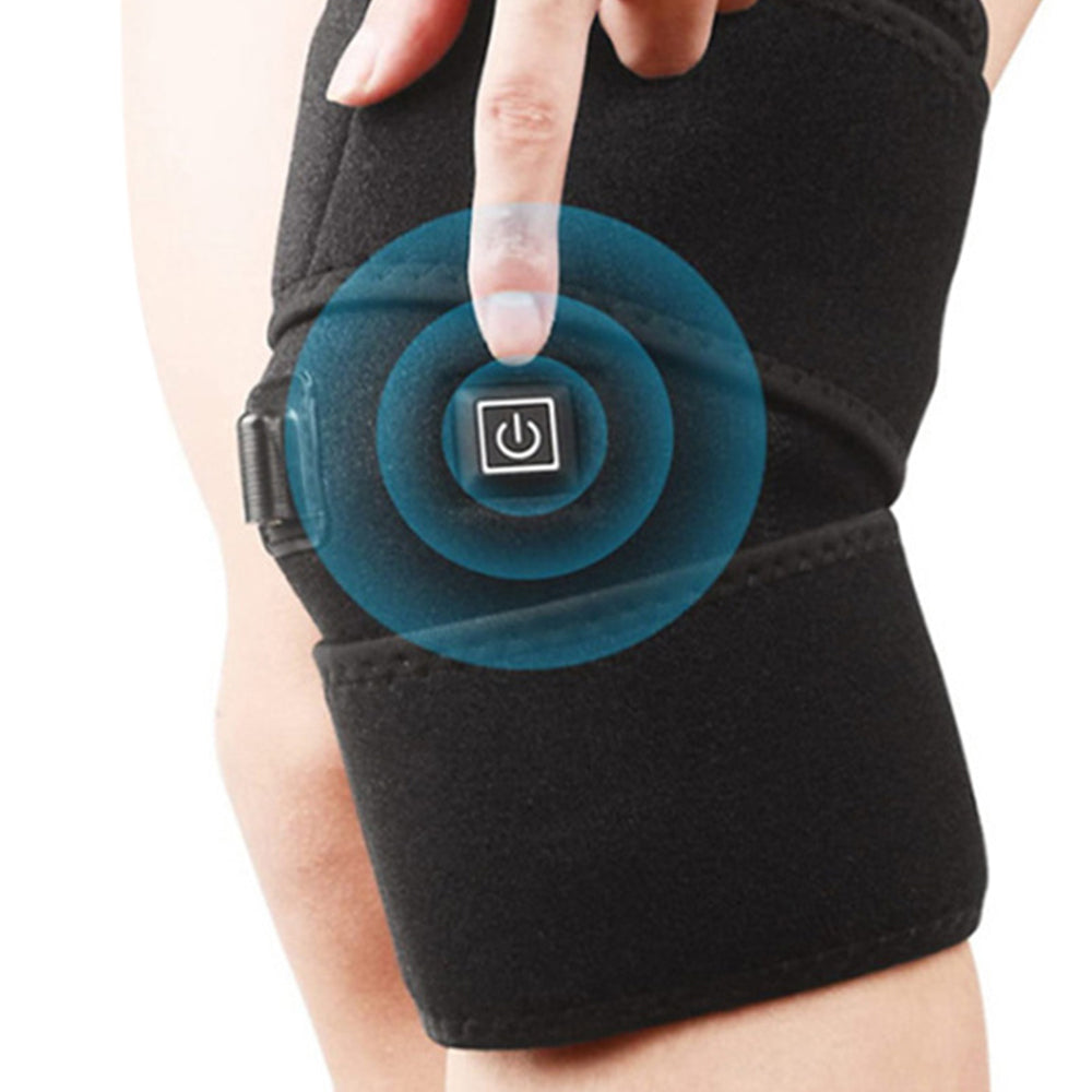 Heated Shoulder and Knee Brace with USB and Adjustable Strap