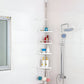 4 Tier Telescopic Bathroom Wall Corner Shelf Rack Shower Caddy Storage Organizer