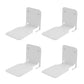 4Pcs Invisible Wall Mounted Bookshelf