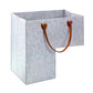 Foldable Storage Bag Durable Stair Step Basket with Handle