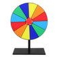 12-Slot 20cm Lucky Prize Wheel Tabletop Spin Game for Party Events and Raffles
