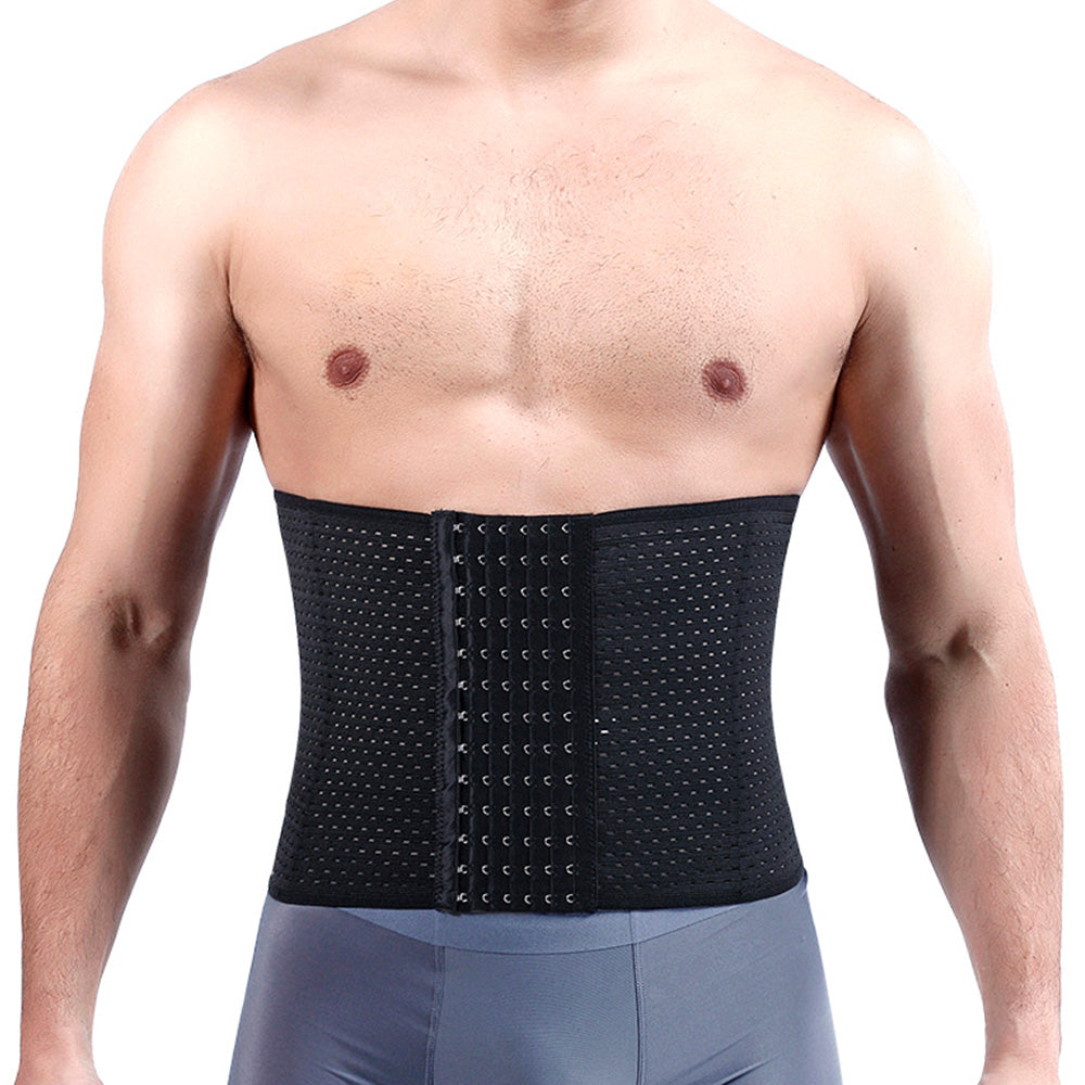 Waist Trainer For Men Waist Trimmer Tummy Shapewear Slimming Girdle Back Support