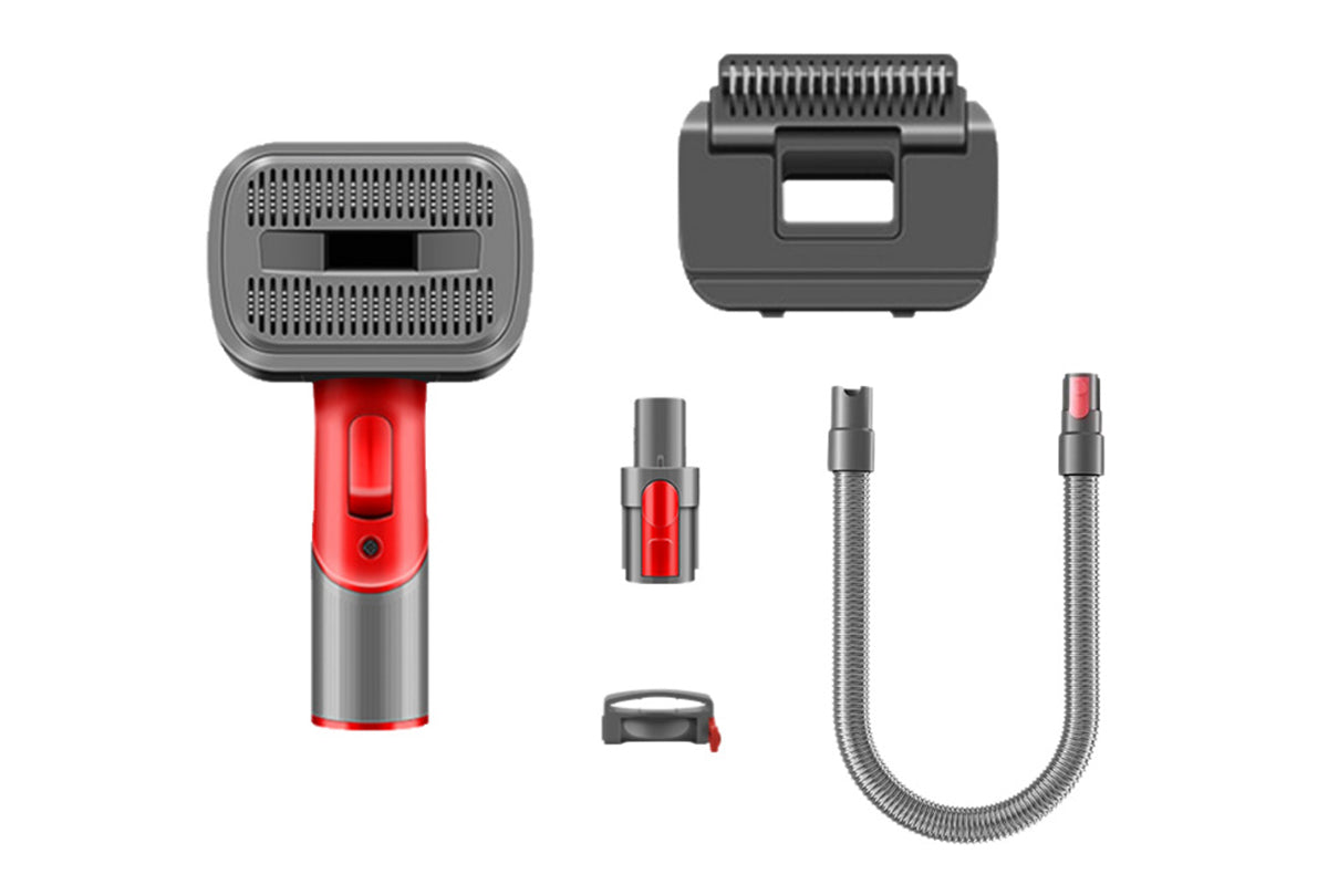 Vacuum Pet Grooming Brush Attachment Set for Dyson V7 V8 V10 V11 V15