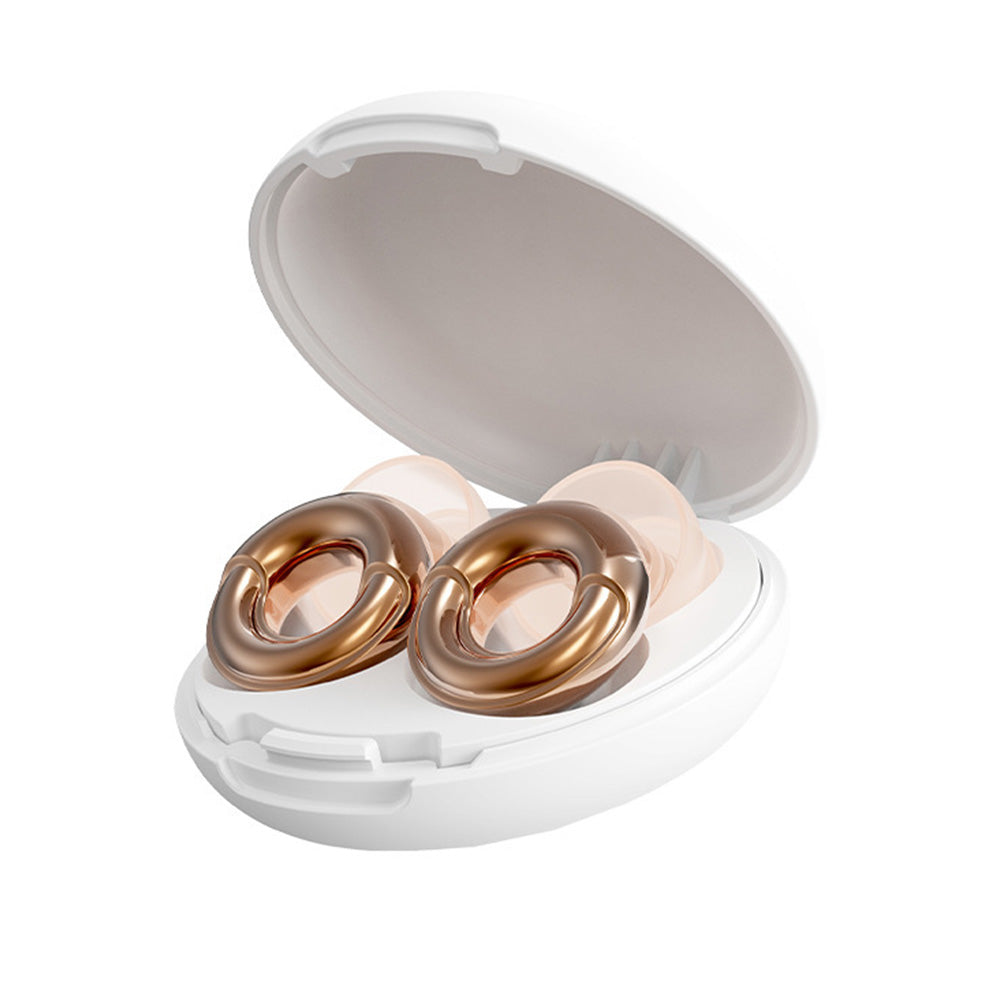 Reusable Silicone Earplugs with 3 Pairs of Ear Tips