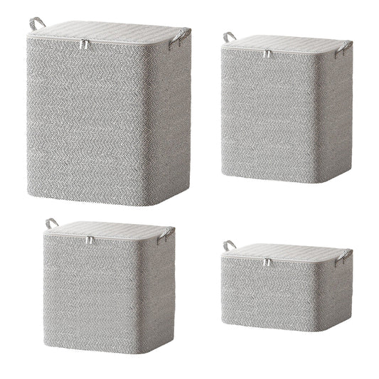 4Pcs Folding Storage Bag for Organizing Clothing Quilts