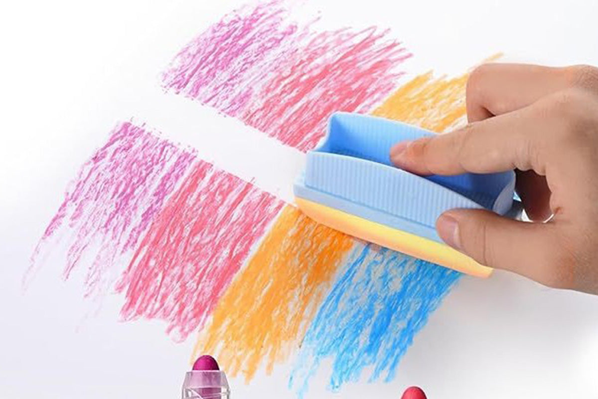 16Pcs Dustless Chalk Set With Eraser Washable Chalk Non Toxic for Doodling Drawing