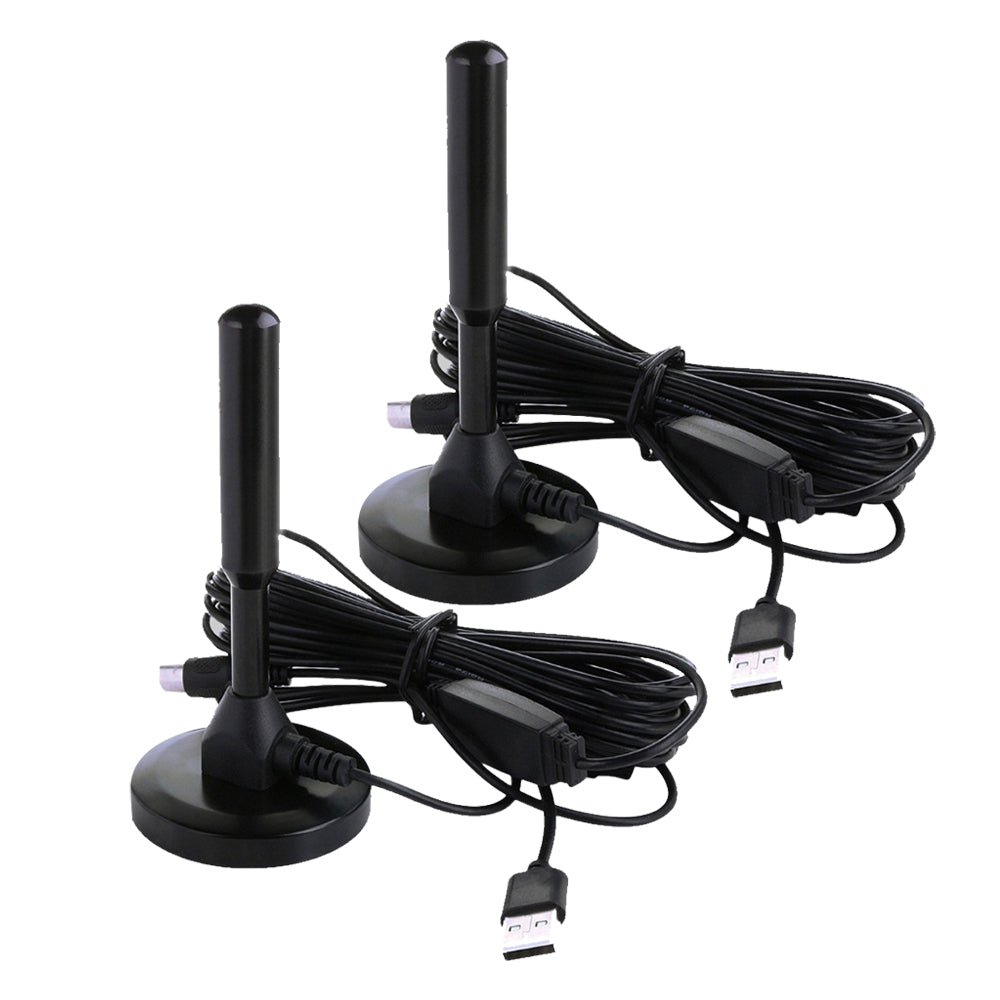 2Pcs Portable HD TV Antenna for Indoor