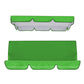 Durable Garden Swing Seat Canopy Replacement Waterproof Swing Top Cover Furniture-Green,XL