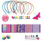Headband Making Kit DIY Hair Accessories Set Gift for Ages 5-12 Year Old Girl