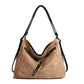 2-In-1 Vintage Suede Hobo Bag Backpack Shoulder Bag