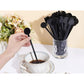 80Pcs Plastic Disc Twizzlers Stirrer Sticks