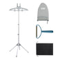 Foldable Garment Steamer Stand Adjustable Clothes Steaming Rack with Storage Bag