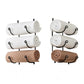 3-Tier Iron Wall-Mounted Bathroom Towel Rack for Vertical Storage