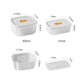 Food Storage Drain Containers with Lids and Ventilation Holes