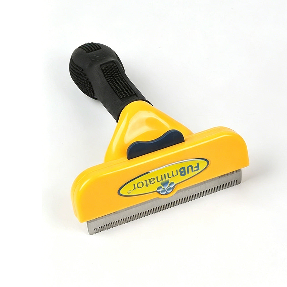 Pet Grooming Deshedding Tool Stainless Steel Dog Cat Shedding Comb Brush