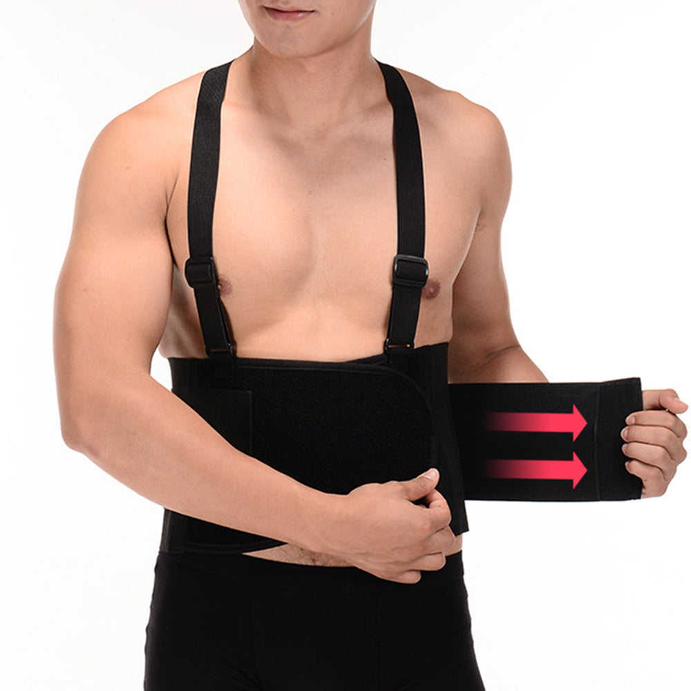 Back Brace Support 360-degree Belt Adjustable Lumbar for Heavy Lifting Work Protector