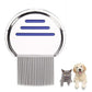 Stainless Steel Pet Flea Comb Fine Tooth Grooming Tool for Dogs Cats