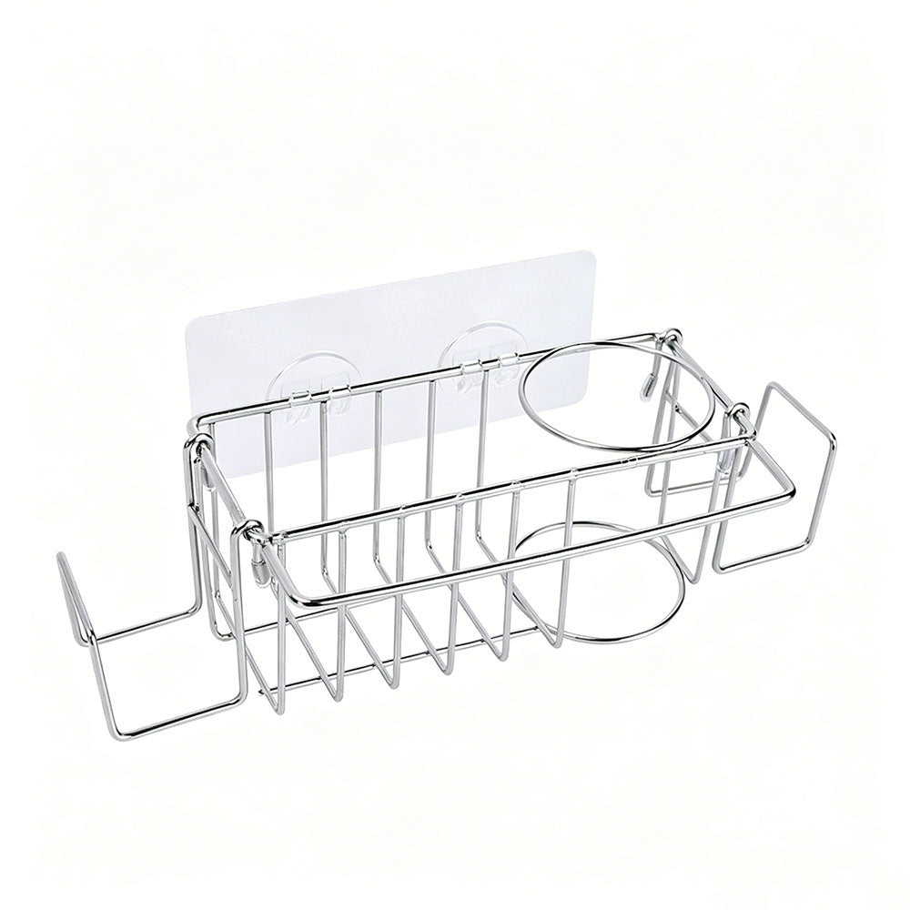 Stainless Steel Sink Caddy Sponge Holder for Kitchen