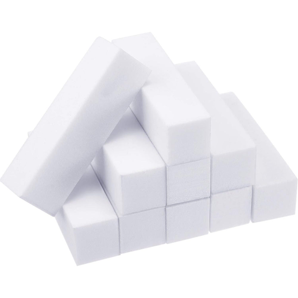 10Pcs 150 Grit Nail Buffer Blocks for Acrylic and Gel Nails