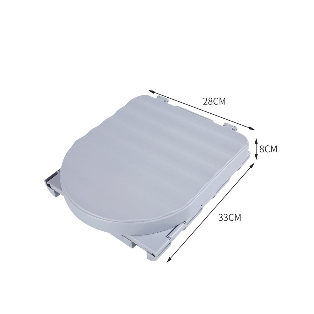 Portable Camping Folding Toilet for Adults with Lid